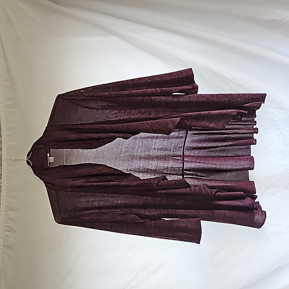 Purple Cardigan
